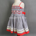 Boutique Children Smocked&Embroidered baby girl dresses